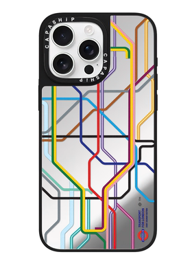 CE适用苹果16iPhone14plus镜面15/13promax磁吸Magsafe伦敦地铁xr手机壳12防摔11新款xs高级感软边17保护套