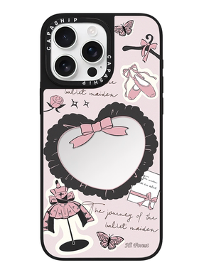 CA适用苹果16手机壳iPhone15plus镜面14/13promax磁吸森林早报12防摔11新款xs高级感保护套xr少女心17外壳