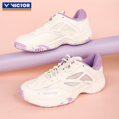 VICTOR威克多羽毛球鞋 耐磨女孩运动鞋 胜利正品 儿童女青少年防滑鞋