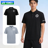 T恤26003EX 短袖 YONEX尤尼克斯羽毛球服26年新款 全英公开赛POLO衫