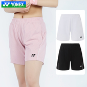 YONEX尤尼克斯YY羽毛球服女款 运动短裤 透气220015BCR
