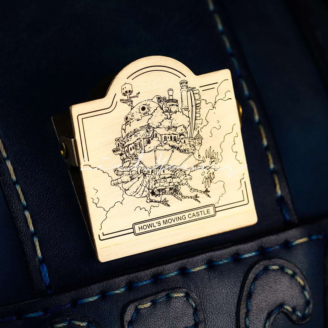 《影视经典》经典二创 Howl 哈尔的移动城堡 票据夹/黄铜夹