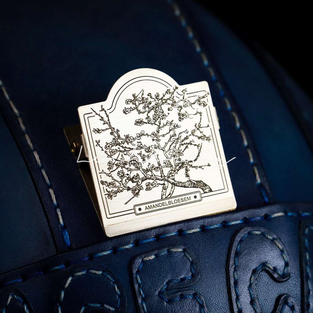 《影视经典》二创 梵高 盛开的杏花 票据夹/黄铜夹