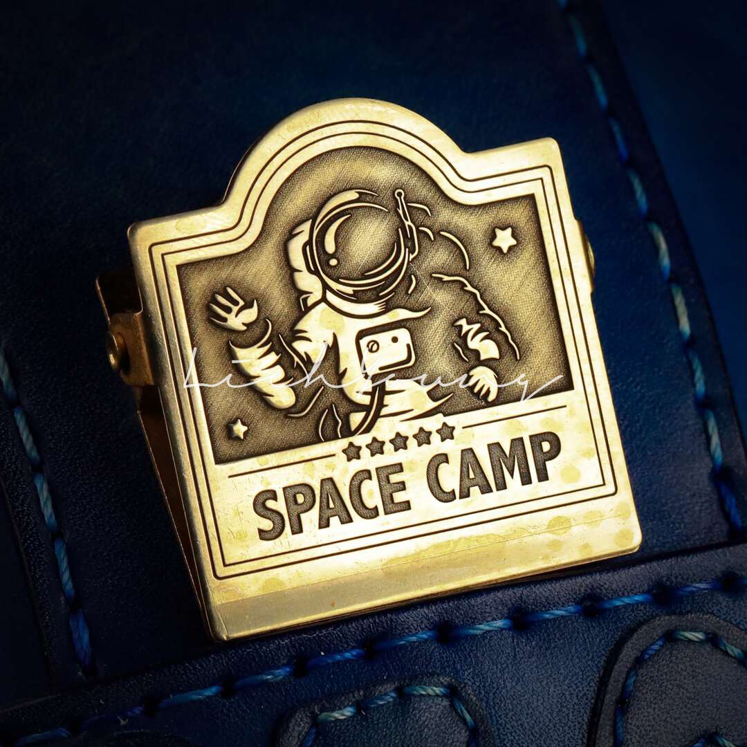 《SPACE CAMP》系列插画周边 LOGO款 票据夹/黄铜夹