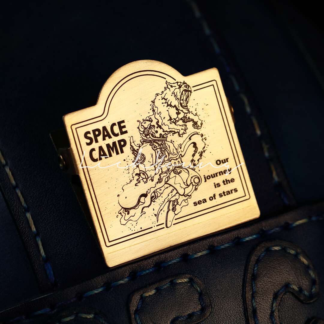 《SPACE CAMP》系列插画周边Vol.063《黄金之梦》票据夹/黄铜夹