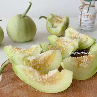 米小田 可冷藏 京东山东青岛莱西正宗马连庄甜瓜小蜜罐脆甜礼盒