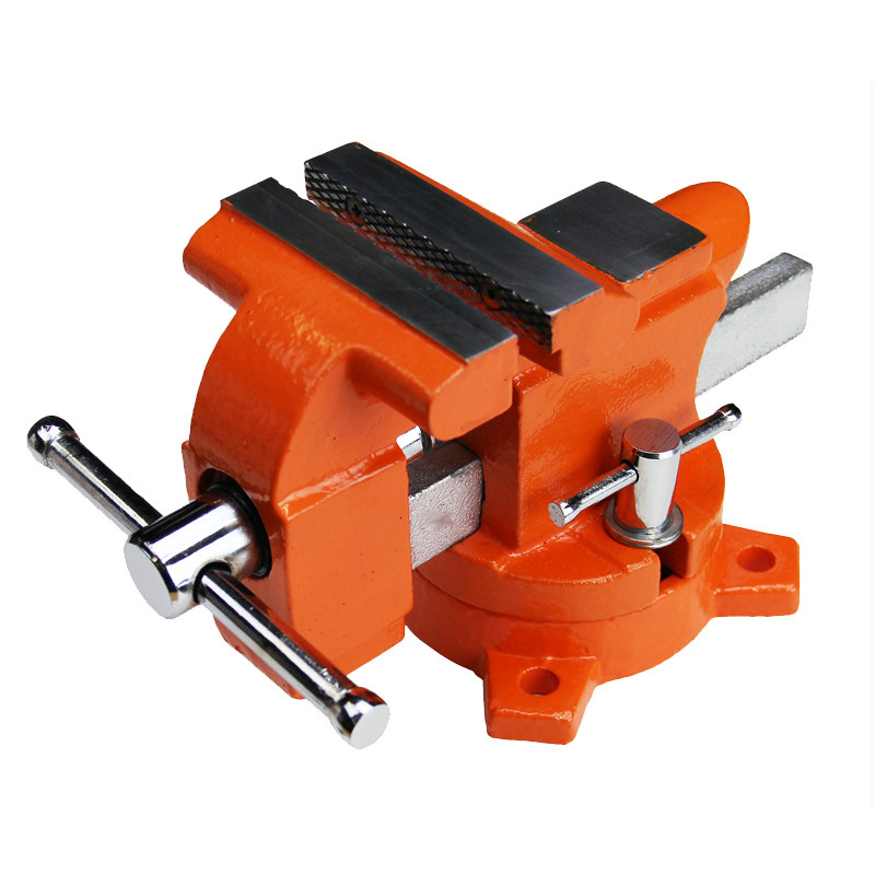 美国pony 台虎钳旋转桌虎钳 小台钳 工作台 家用多功能木工钳工用