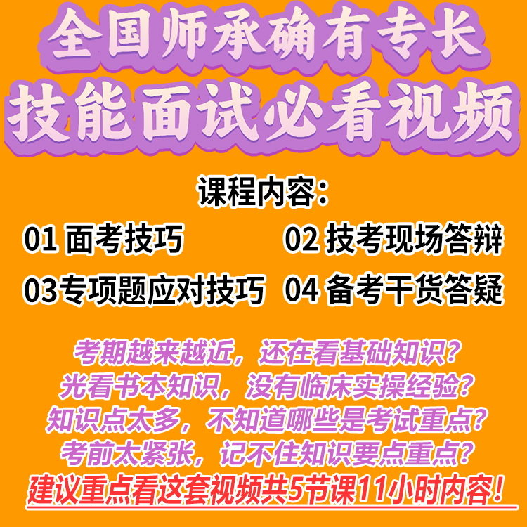 2024中医师承确有专长实践技能面授课+现场模拟面试考试回放视频