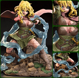 《魔兽之王……》阿莉西亚(双体) Gr8版 已分件 3D模型Stl文件