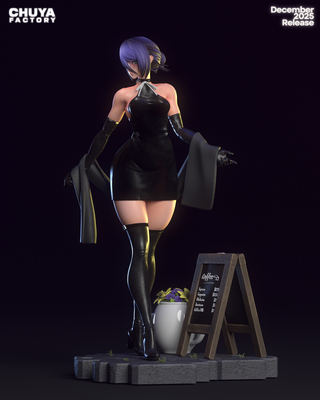 《链锯人》蕾塞(含支撑) Chuya版 已分件 3D模型Stl文件