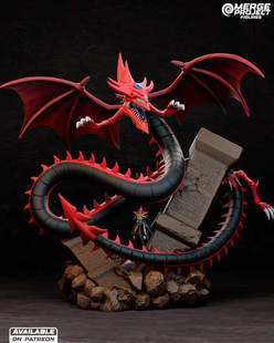 《游戏王》欧西里斯之天空龙 Merge版 已分件 3D模型Stl文件