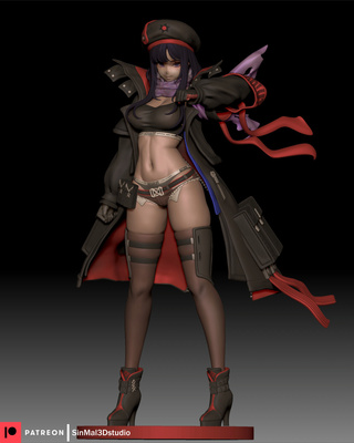 《胜利女神》‌银华 Sin3D版 已分件 3D模型Stl文件