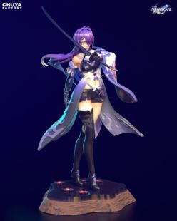 崩坏 已分件 雷电忘川守芽衣 Chuya版 3D模型Stl文件 含支撑