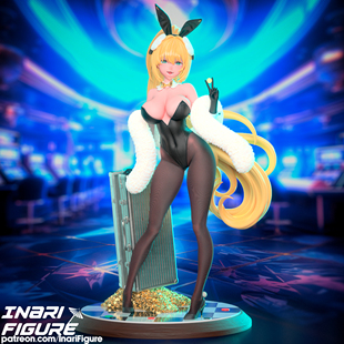 《胜利女神:妮姬》露菲 Inari版 已分件 3D模型Stl文件