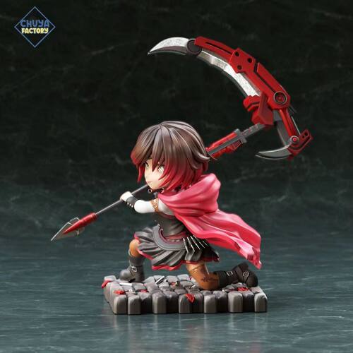 美国网络动画《RWBY》露比·罗丝 已分件 3D模型stl数据文件