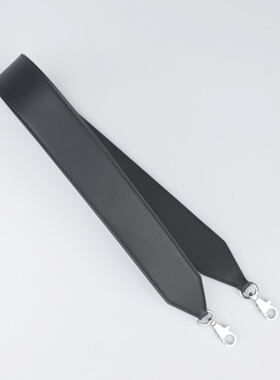 老皮匠2424宽肩带凯莉Kelly肩带swift进口牛皮包带黑色真皮大象灰