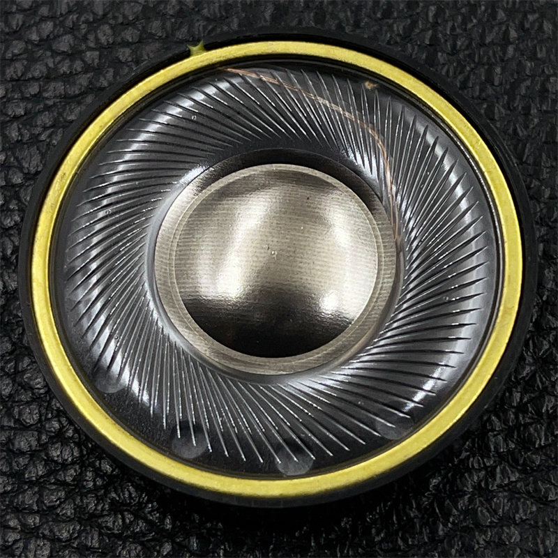 稀有款40mm铍膜石墨烯复合发烧头戴式耳机维修升级diy喇叭单元