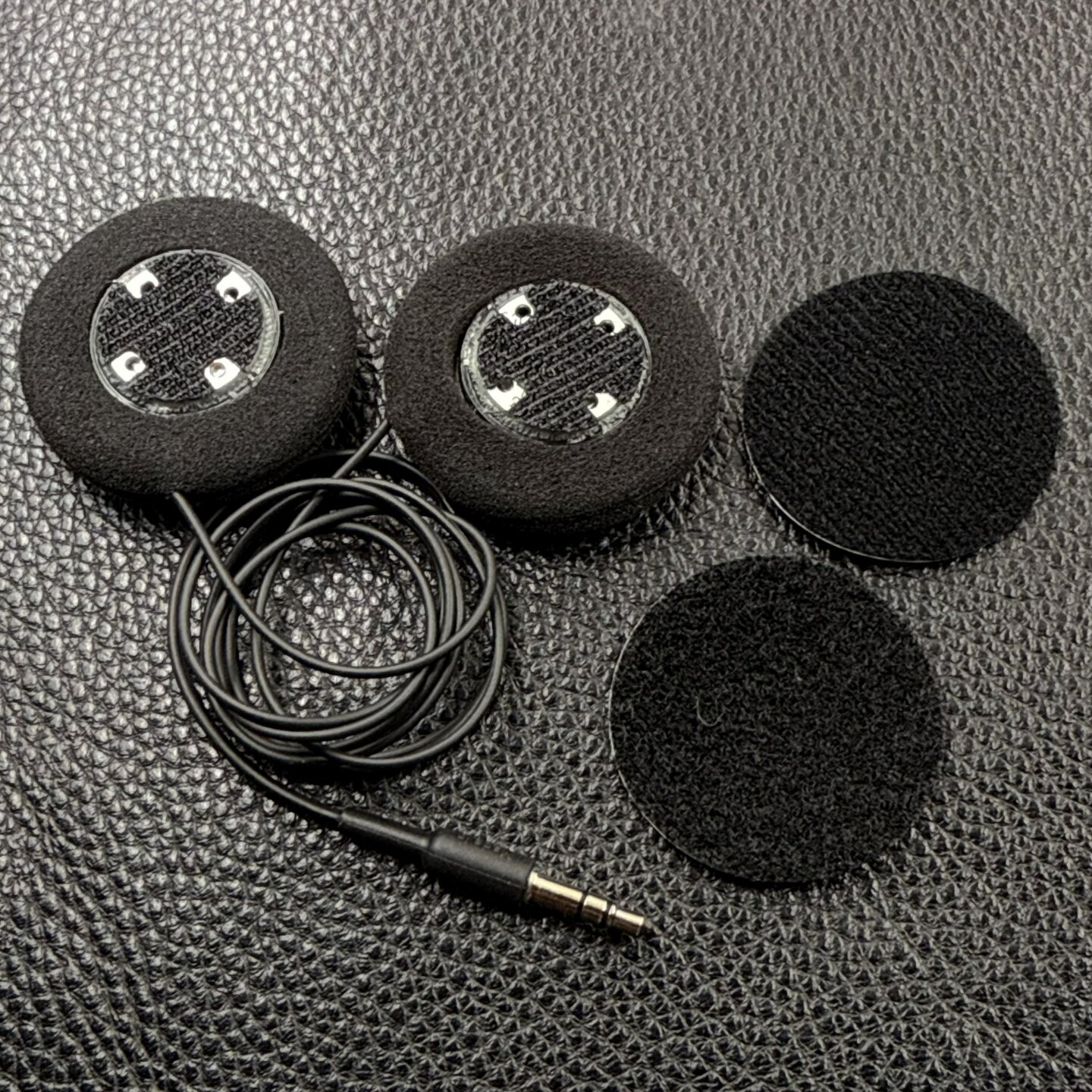 平替博士款骑行外卖蓝牙高音质重低音摩托车头盔发烧耳机3.5mm