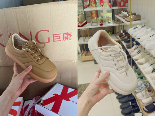 巨康面包鞋厚底圆头单鞋