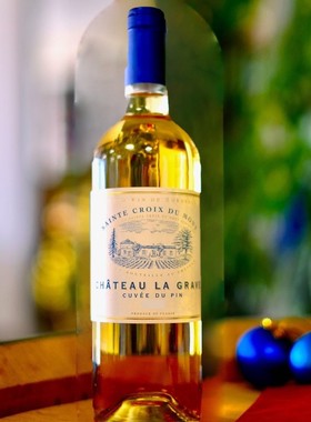 柑橘蜂蜜 波尔多班歌酒庄贵腐甜白葡萄酒 法国进口750ml唯唯诺4.0