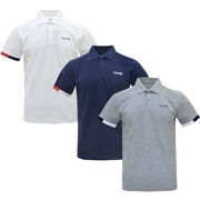 Áo thun nam tay ngắn 361 độ mùa hè Áo sơ mi polo mới 361 áo thun nam thoáng khí tay áo cotton 4160 - Áo phông thể thao