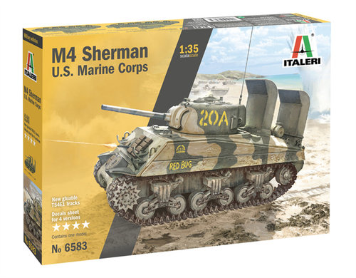 意大利拼装模型M4A2坦克