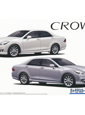 津卫模谷 青岛社20265 1/24丰田皇冠GRS202 CROWNROYALSALOON汽车