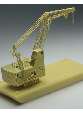 津卫模谷 联合AM 70037 1/700情景系列 美 海军YD-88 吊车工作船