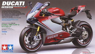 津卫模谷 田宫14132 1/12杜卡迪1199Panigale S Tricolore摩托车