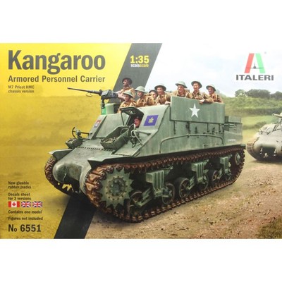 ITALERI拼装坦克模型袋鼠装甲车