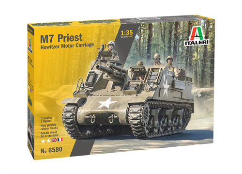 ITALERI拼装模型M7自行榴弹炮