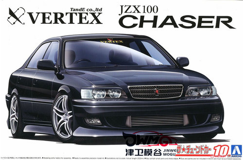 青岛社拼装车模型丰田JZX100