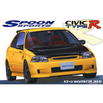 富士美本田思域TypeR拼装汽车