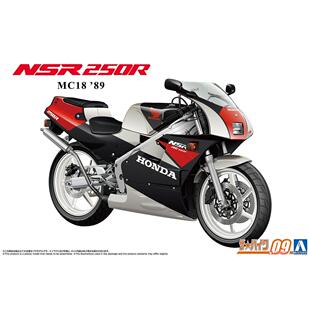 津卫模谷 青岛社06822 1/12 本田MC18 NSR250R '89 拼装模型