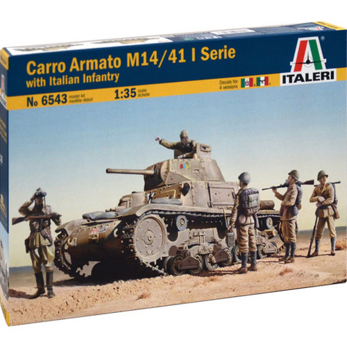ITALERICarroArmatoM14/41坦克