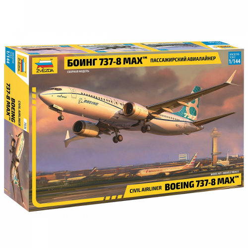 ZVEZDA波音737-8客机拼装