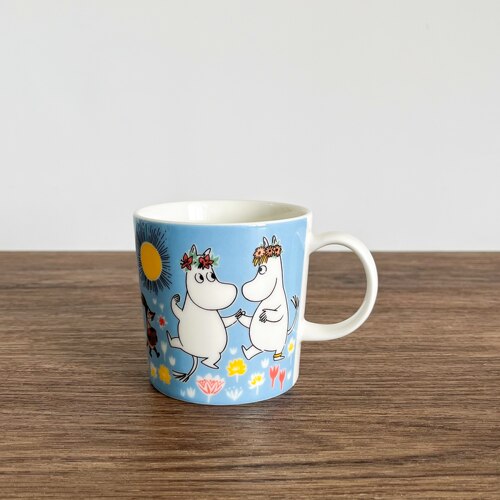 Arabia Moomin姆明2026年瑞典限定夏日舞会陶瓷马克杯咖啡杯