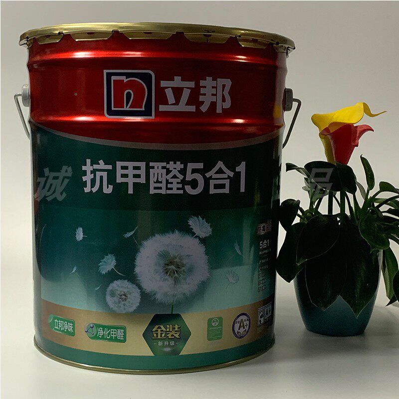 立邦哑光面漆抗甲醛五合一净味