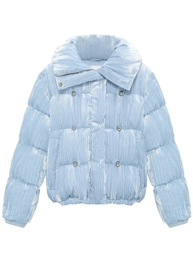 N.paia恩派雅正品国内代购保暖蓝色保暖羽绒服XNJIAY208AB