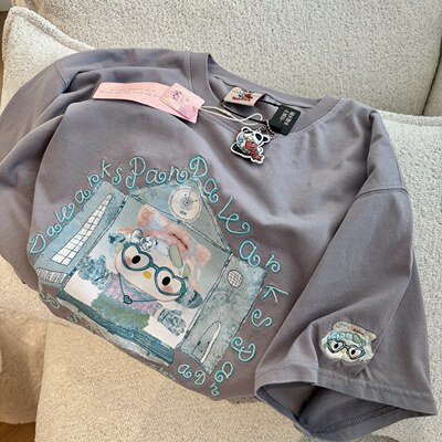 百搭显瘦kitty印花短袖T恤女夏韩