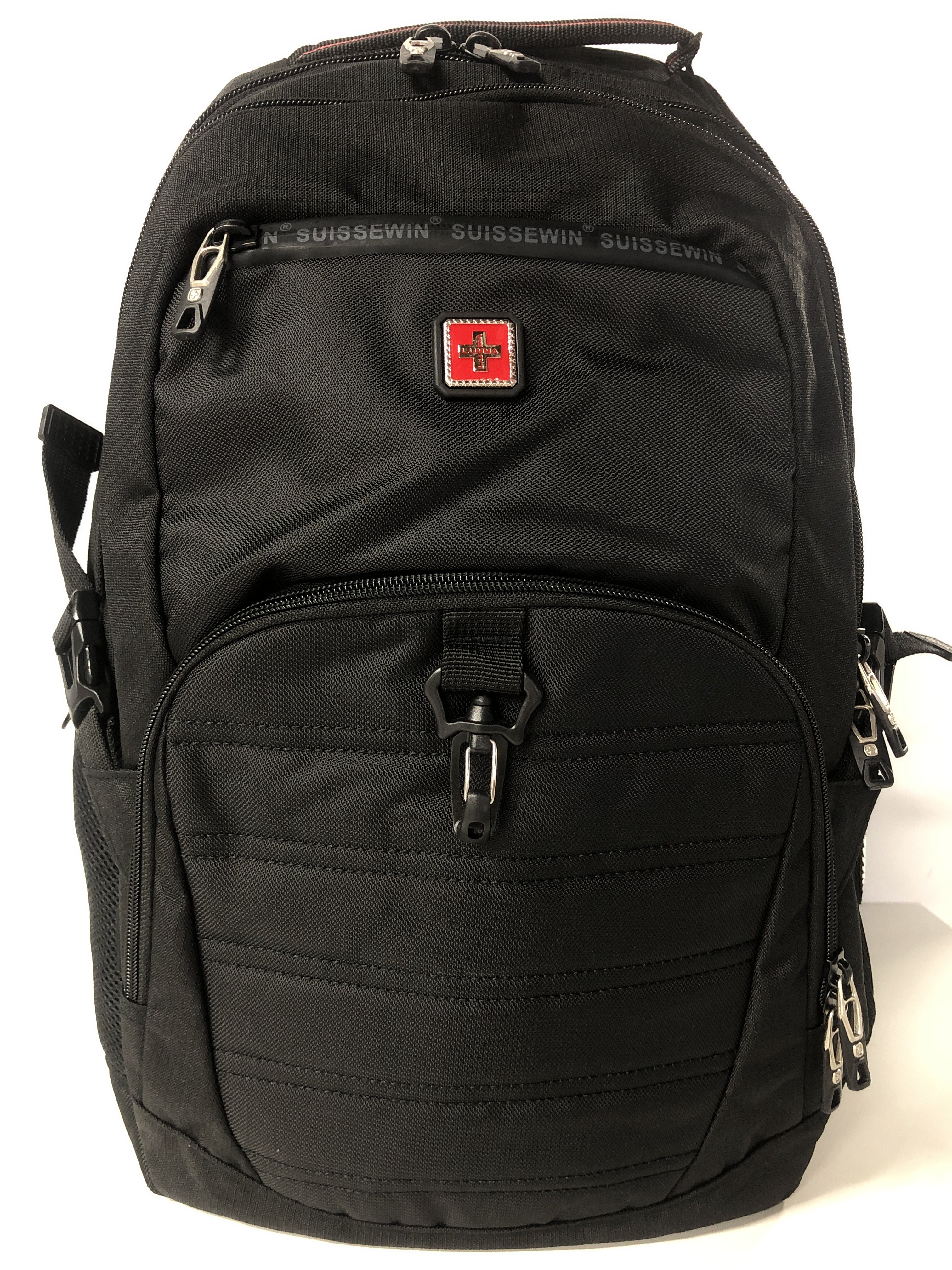 suissewin笔记本电脑包大容量男女休闲双肩包书包