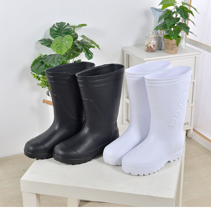 泡沫防滑耐磨超轻厨师水靴