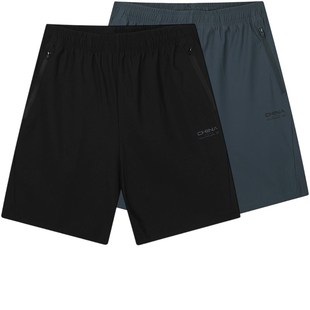 361速干敞口透气拉链裤 361度男装 新款 2025秋季 训练4015B 运动短裤