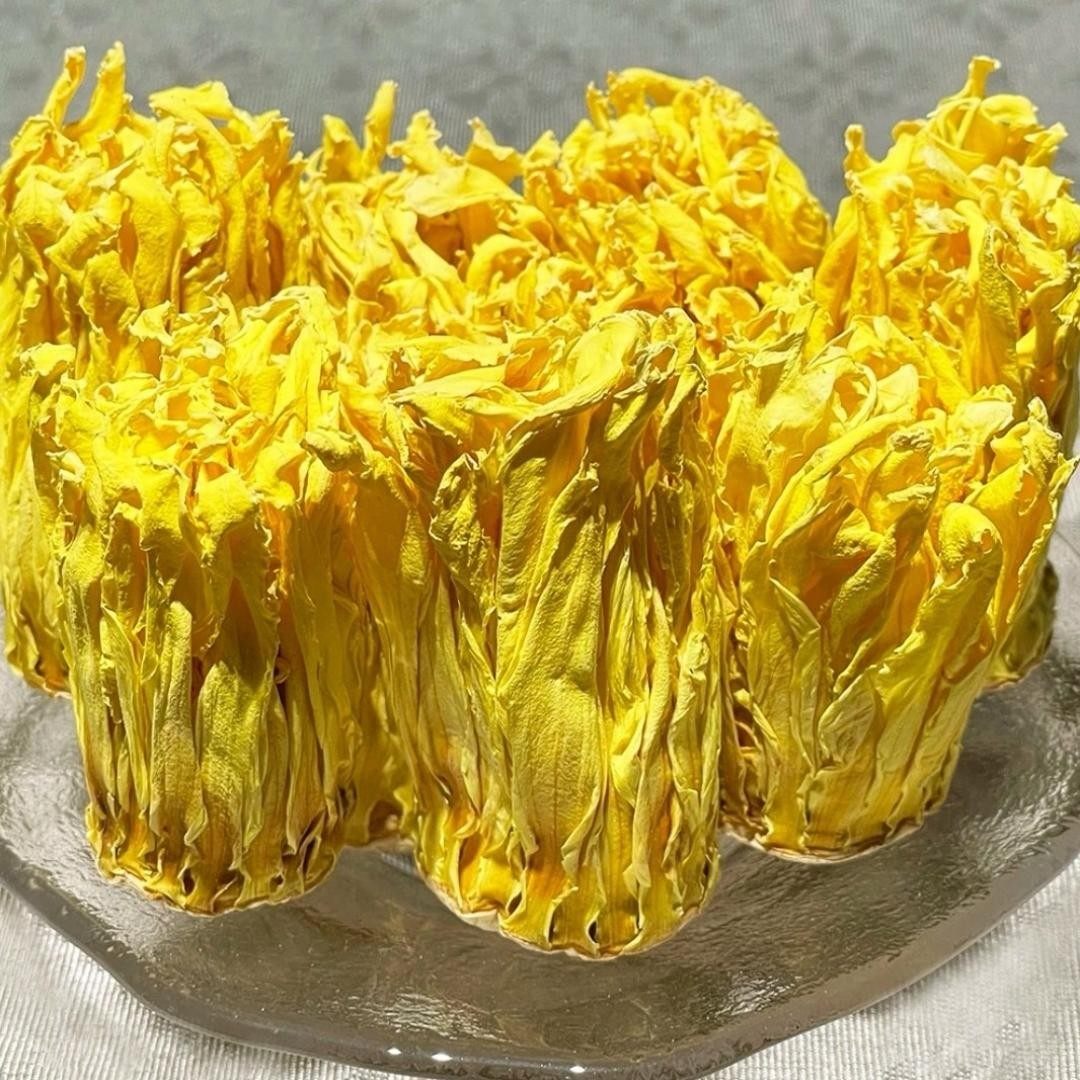 台湾九品香水莲花茶基地直发十三品黄金国莲干花养生茶紫金香水莲