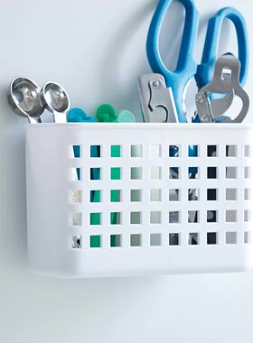 ISETO日本进口磁铁收纳篮家用冰箱磁吸收纳盒小物整理篮