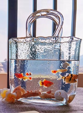 客厅装饰摆件玄关轻奢鞋柜高档电视柜入户美容院茶几软装鱼缸花i.