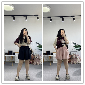户外速干工装短裤两色大牛家大码女装胖MM显瘦百搭实穿