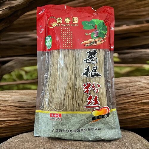 广西特产藤县和平葛香园原味葛根粉丝500g*3袋装现货