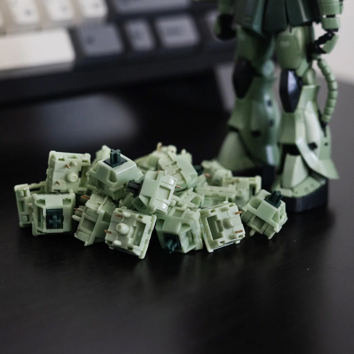 ZAKU II TACTILE SWITCH 63.5G CUSTOMIZED SEGMENT SWITCH BODY SWITCH