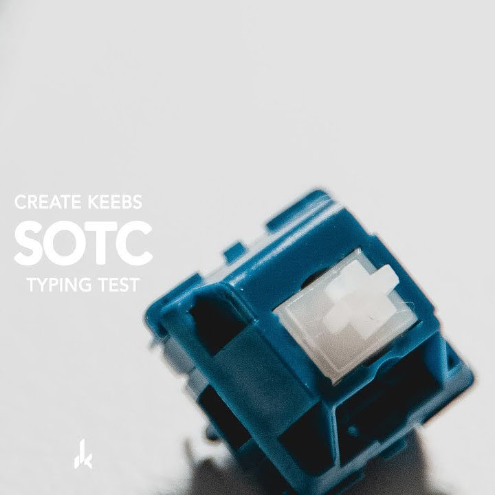 CREATEKEEBS SOTC LINEAR SWITCHES 55G LINEAR CUSTOMIZED SWITCHES